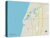 Political Map of South Haven, MI-null-Stretched Canvas