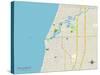 Political Map of South Haven, MI-null-Stretched Canvas