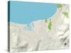 Political Map of South Lake Tahoe, CA-null-Stretched Canvas