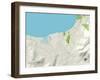 Political Map of South Lake Tahoe, CA-null-Framed Art Print