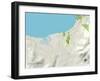 Political Map of South Lake Tahoe, CA-null-Framed Art Print