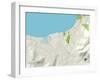 Political Map of South Lake Tahoe, CA-null-Framed Art Print