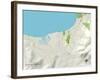 Political Map of South Lake Tahoe, CA-null-Framed Art Print