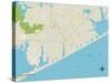 Political Map of Southampton, NY-null-Stretched Canvas