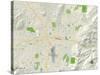Political Map of Sparks, NV-null-Stretched Canvas