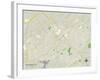 Political Map of Spartanburg, SC-null-Framed Art Print