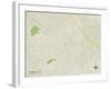 Political Map of Summerville, SC-null-Framed Art Print