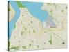 Political Map of Tacoma, WA-null-Stretched Canvas