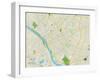 Political Map of Trenton, NJ-null-Framed Art Print