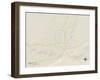 Political Map of Tuba City, AZ-null-Framed Art Print