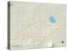 Political Map of Tucumcari, NM-null-Stretched Canvas