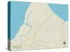 Political Map of Union Beach, NJ-null-Stretched Canvas