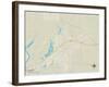 Political Map of Vidor, TX-null-Framed Art Print