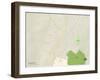 Political Map of Wesson, MS-null-Framed Art Print