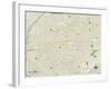 Political Map of West Covina, CA-null-Framed Art Print