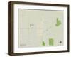 Political Map of Westfield, IN-null-Framed Art Print