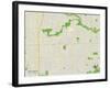 Political Map of Westland, MI-null-Framed Art Print