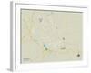 Political Map of Wilson, NC-null-Framed Art Print