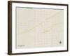 Political Map of Wolf Point, MT-null-Framed Art Print