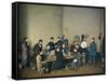 Political Meeting in Trier, 1848-Johann Ziegler-Framed Stretched Canvas