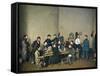 Political Meeting in Trier, 1848-Johann Ziegler-Framed Stretched Canvas