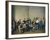 Political Meeting in Trier, 1848-Johann Ziegler-Framed Giclee Print