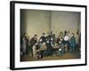 Political Meeting in Trier, 1848-Johann Ziegler-Framed Giclee Print