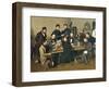 Political Meeting in Trier, 1848-Johann Ziegler-Framed Giclee Print