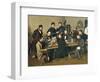 Political Meeting in Trier, 1848-Johann Ziegler-Framed Giclee Print