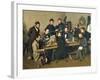 Political Meeting in Trier, 1848-Johann Ziegler-Framed Giclee Print