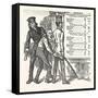 Political Nemesis, 1880, USA, America-null-Framed Stretched Canvas