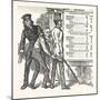 Political Nemesis, 1880, USA, America-null-Mounted Giclee Print