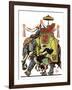 "Political Party Symbols,"October 17, 1936-Joseph Christian Leyendecker-Framed Giclee Print