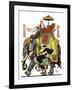 "Political Party Symbols,"October 17, 1936-Joseph Christian Leyendecker-Framed Giclee Print