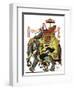 "Political Party Symbols,"October 17, 1936-Joseph Christian Leyendecker-Framed Giclee Print