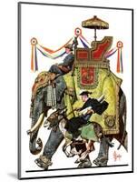 "Political Party Symbols,"October 17, 1936-Joseph Christian Leyendecker-Mounted Giclee Print