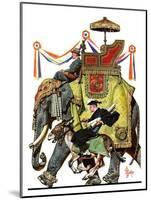 "Political Party Symbols,"October 17, 1936-Joseph Christian Leyendecker-Mounted Giclee Print