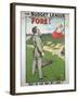 Political poster for The Budget League, British, 1910-Unknown-Framed Giclee Print