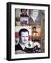 Political Posters of President Bashar Al-Assad, Syria-null-Framed Photographic Print