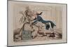 Political Ravishment-James Gillray-Mounted Giclee Print