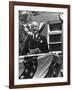 Politician James A. Farley Making a Speech During His Trip-Thomas D^ Mcavoy-Framed Premium Photographic Print