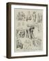 Politicians at Play, Thought-Reading in the House of Commons-null-Framed Giclee Print