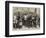 Politicians Discussing Affairs on the Boulevard Montmartre, Paris-Frederick Barnard-Framed Giclee Print