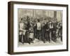 Politicians Discussing Affairs on the Boulevard Montmartre, Paris-Frederick Barnard-Framed Giclee Print