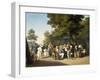 Politicians in the Tuileries Gardens, Paris, 1832-Louis-Léopold Boilly-Framed Giclee Print