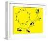 Polka Dance Steps-null-Framed Art Print