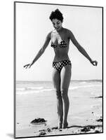 Polka Dot Bikini 1950s-null-Mounted Photographic Print