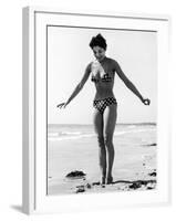 Polka Dot Bikini 1950s-null-Framed Photographic Print
