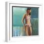 Polka Dot Bikini-Terri Burris-Framed Art Print