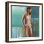 Polka Dot Bikini-Terri Burris-Framed Art Print